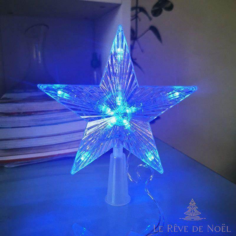 Cimier de sapin de Noël LED